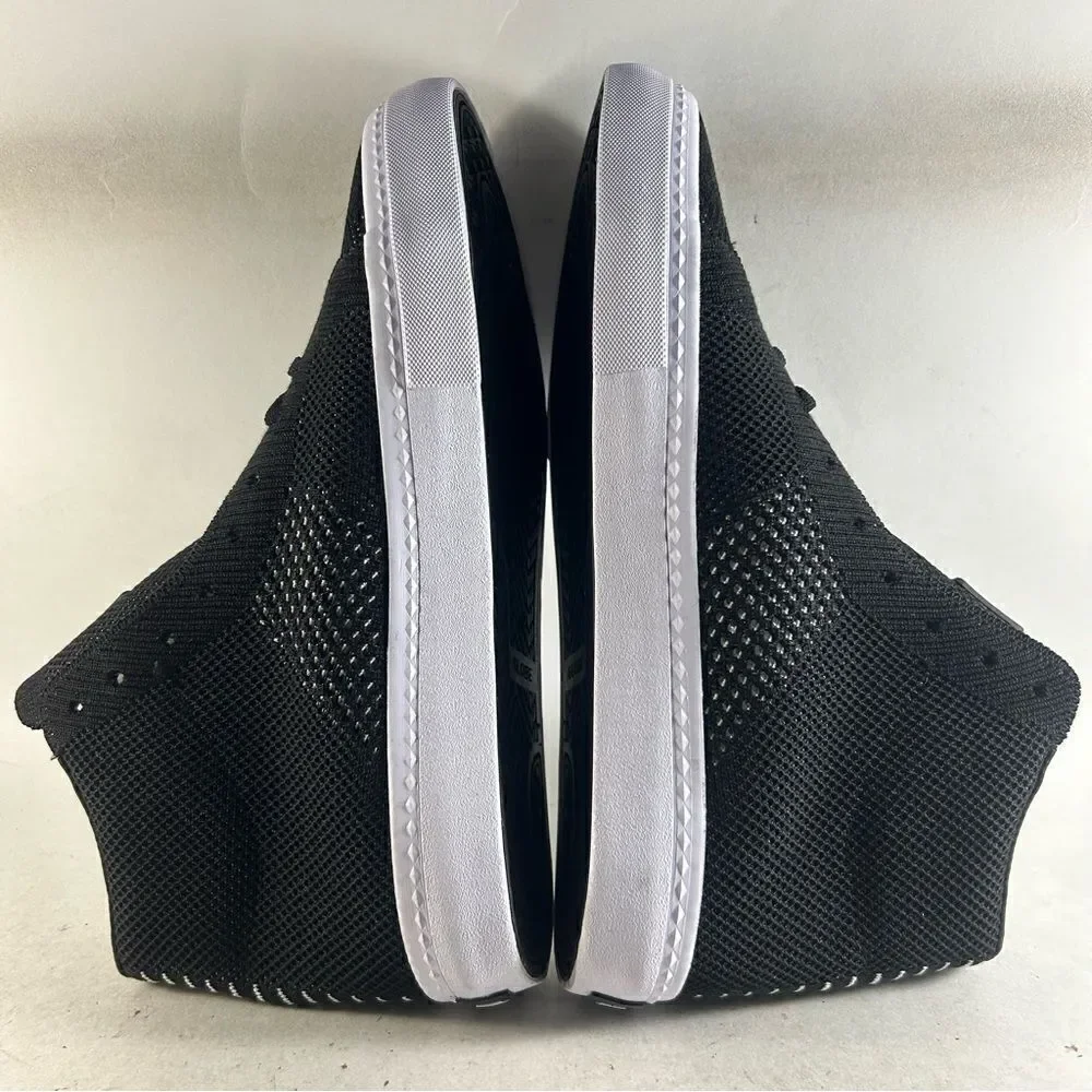 NEW Globe LA Knit Men’s Shoes High Top Sneakers Black Size 9
